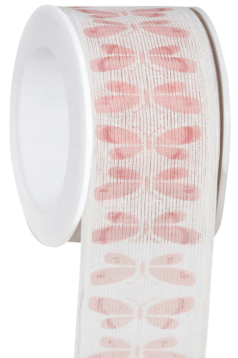 Taftband Spring Motives 3m | Hellrosa