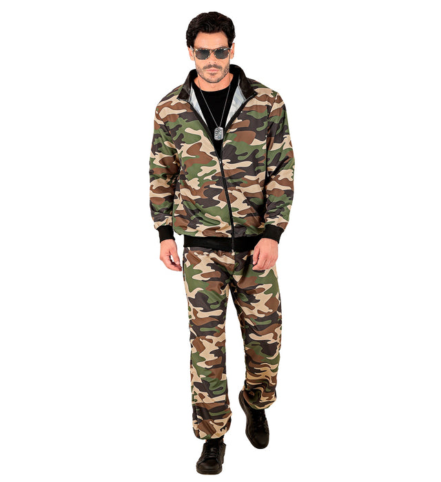 Party Trainingsanzug "Camouflage" für Erwachsene