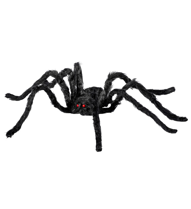 Halloween Dekoration "Riesige Haarige Spinne" - 75 cm | Schwarz - Biegbar