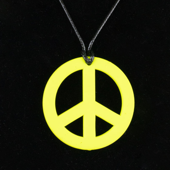Hippie Peace Schmuck Set 3-tlg. | Gelb