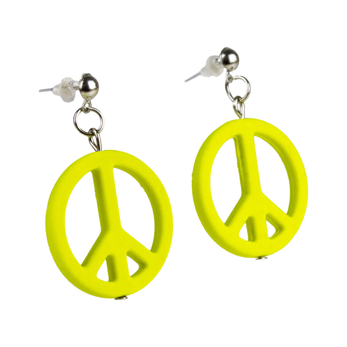 Hippie Peace Schmuck Set 3-tlg. | Gelb