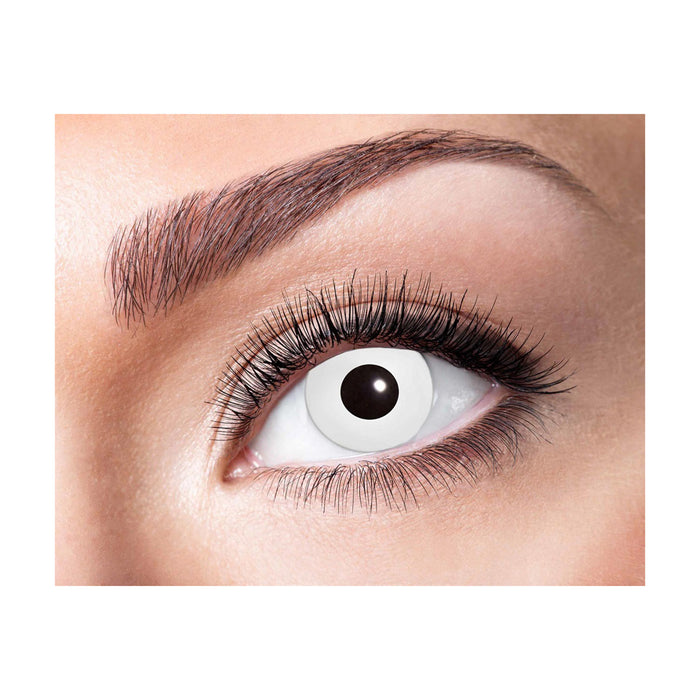 Eyecatcher Motivlinsen - farbige 3-Monats-Kontaktlinsen | m02 - White Zombie