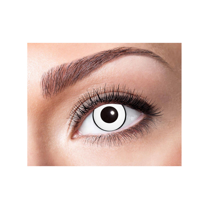 Eyecatcher Motivlinsen - farbige 3-Monats-Kontaktlinsen | m06 - White Manson