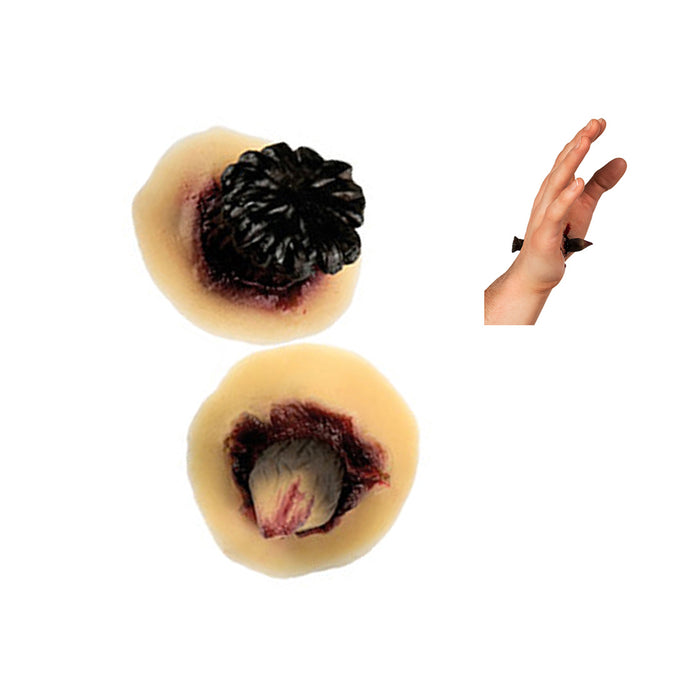 Latex Wunde Fake Verletzung zum Aufkleben - Nagel Wunde