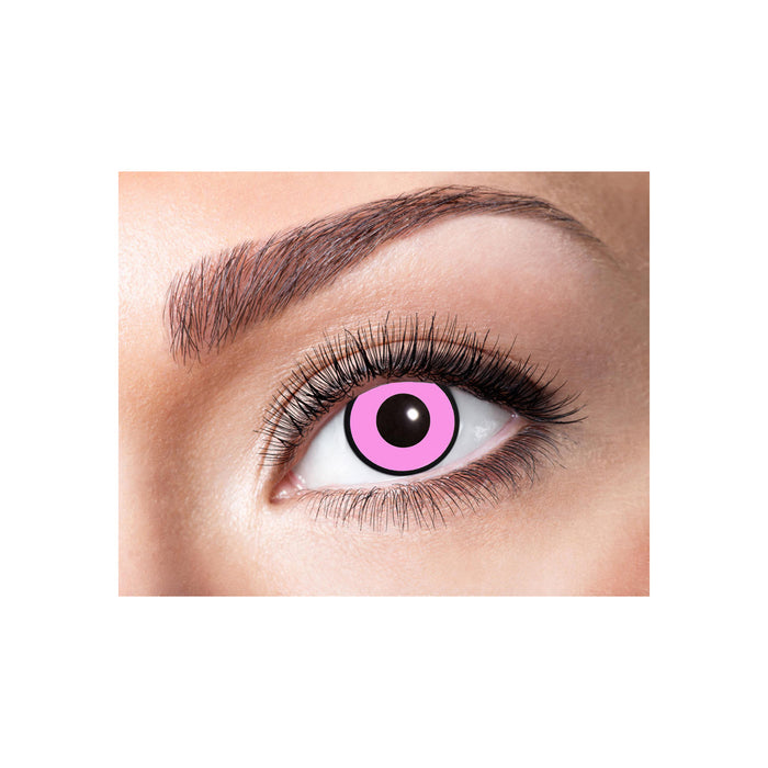 Eyecatcher Motivlinsen - farbige 3-Monats-Kontaktlinsen | m71 - Pink Mansion