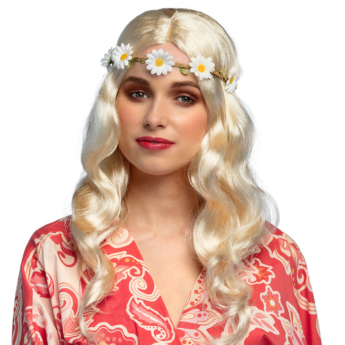 Perücke Joy Flower Power Blond