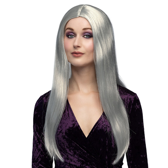 Perücke "Hexe Aurora" für Damen | Grau