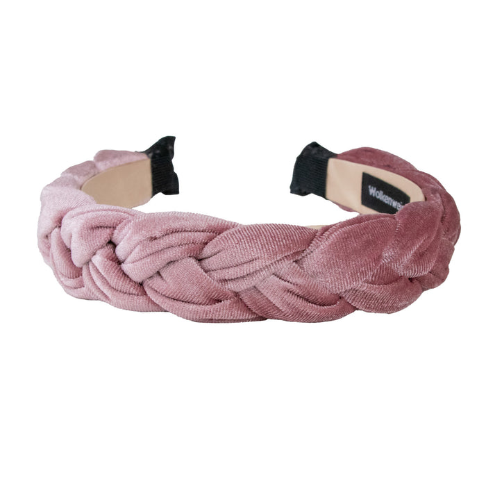 Flecht Haarreif "Samira" aus Samt | Haarschmuck