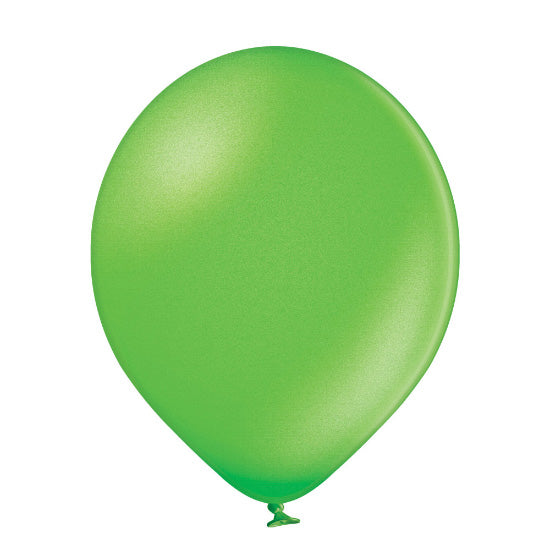 25 Stk. Luftballon Uni Metallic Ø 30cm | Kiwi #083