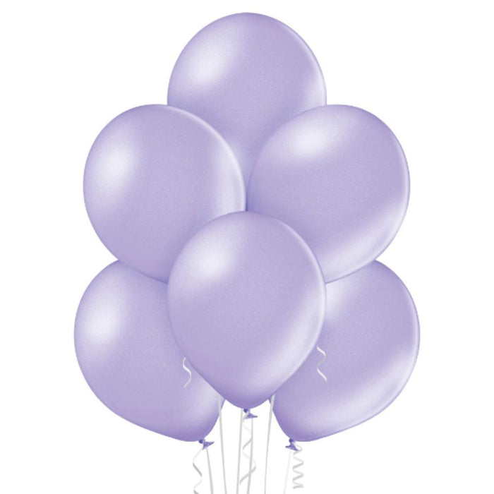 25 Stk. Luftballon Uni Metallic Ø 30cm | Lavendel #076