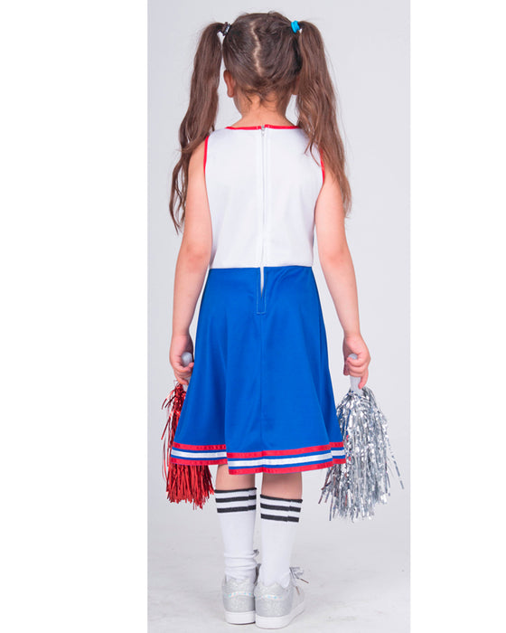 USA Cheerleader Kostüm für Mädchen | Kleid