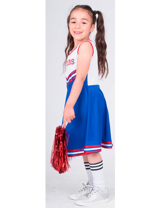 USA Cheerleader Kostüm für Mädchen | Kleid