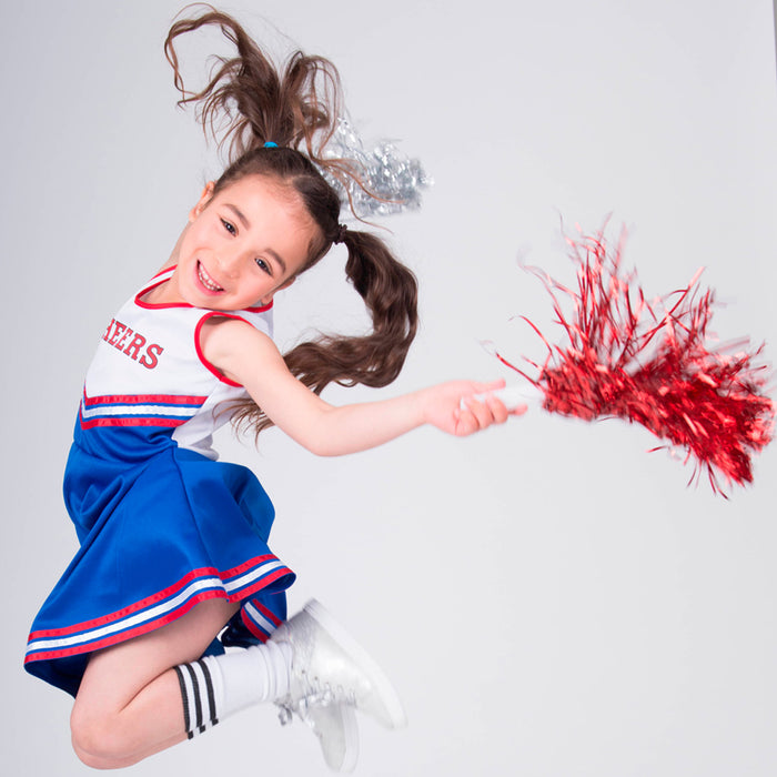USA Cheerleader Kostüm für Mädchen | Kleid
