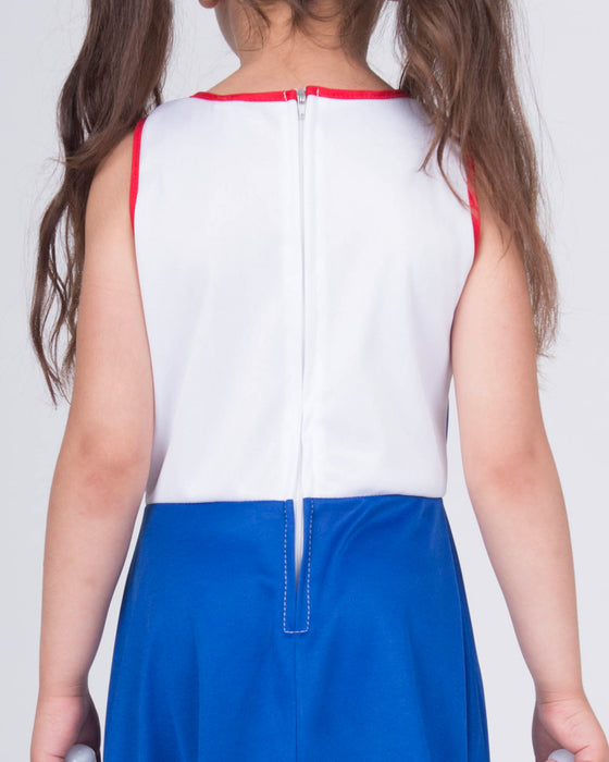 USA Cheerleader Kostüm für Mädchen | Kleid