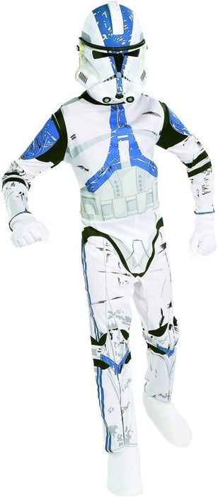 Kostüm Kid Star Wars Set Klonkrieger 5-6J. Gr.M