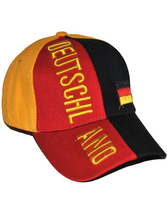 Deutschland Fan Artikel "Baseball Cap" 62412 | Schwarz Rot Gelb