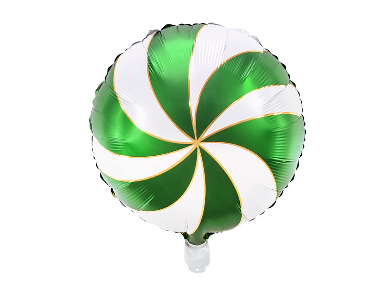 ABC Runder Folienballon "Candy" - Bonbon 35cm | Grün