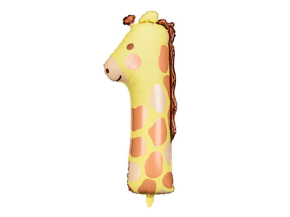 Riesenzahl #1 Giraffe |  ca. 48 x 96 cm