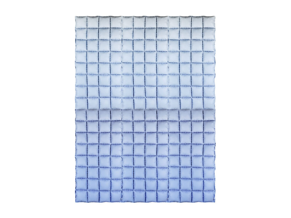 Folienballon Vorhang 72x143 cm | Blau Ombre