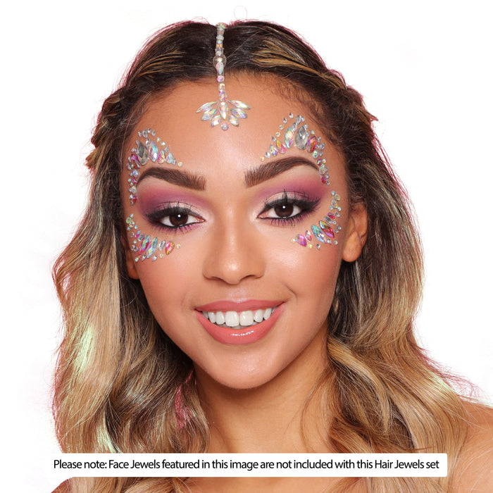 Hair Jewels "Diamond Kiss" - Selbstklebende Glitzersteine