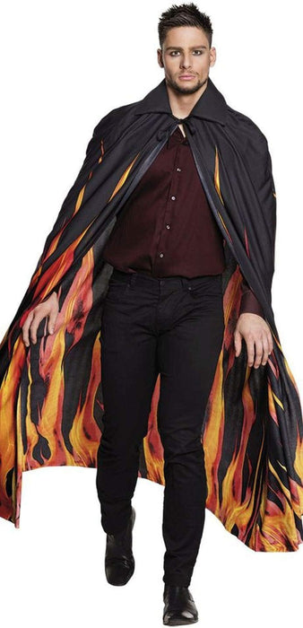 Kostüm Cape Feuer & Flamme ca.160cm