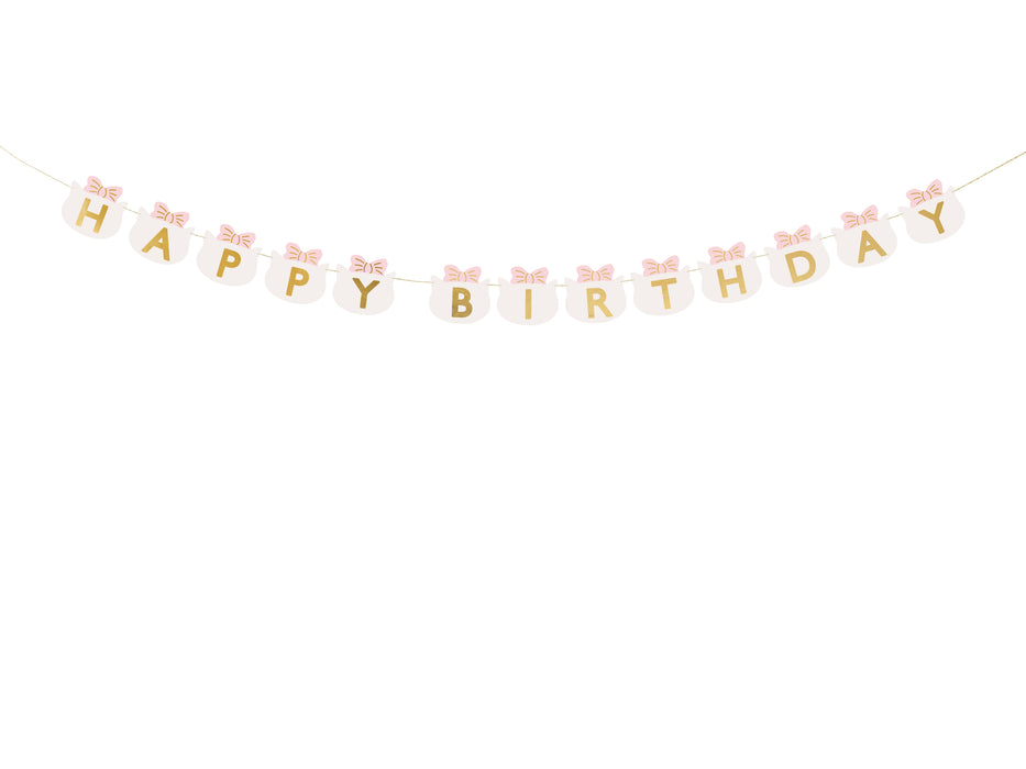 Banner "Happy Birthday Cats" | 280 cm