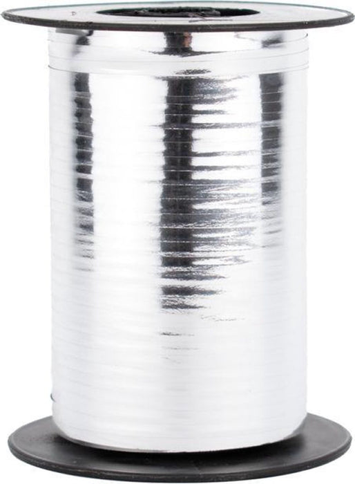 Geschenkband Polyband 5mm/250m Metallic Silber