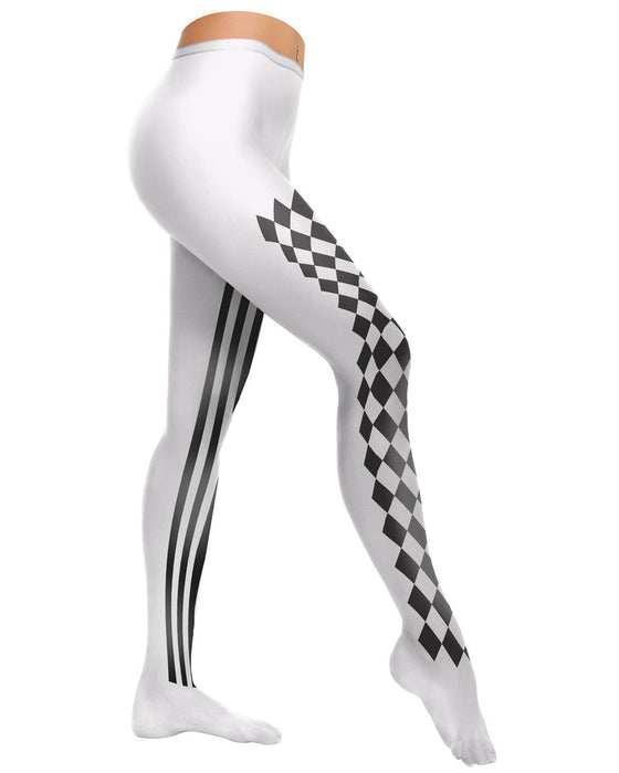 Strumpfhose "Harlekin" für Damen | zum Pierrot Kostüm