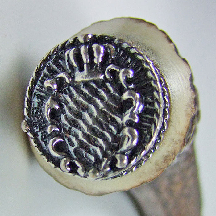 Funk Hirschhorn Flaschenöffner mit Zierkappe | Bayernwappen