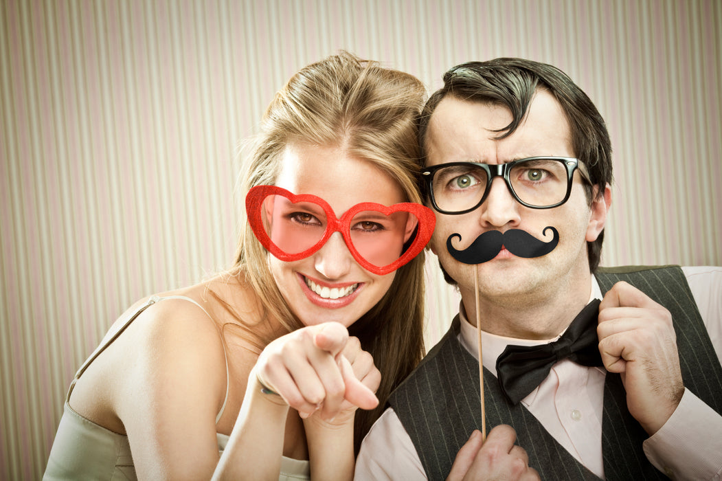 Foto-Props Bärte 6-tlg.