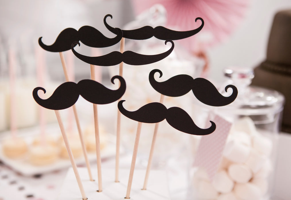 Foto-Props Bärte 6-tlg.