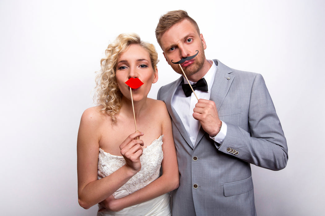 Foto-Props Lippen 6-tlg.