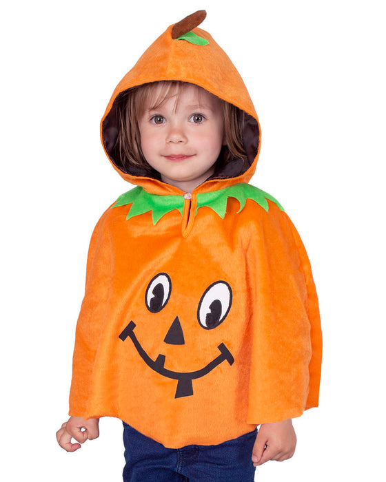 Halloween Kinderkostüm "Kleiner Kürbis" | Orange