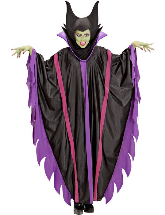 Hexen Kostüm "Malefizia" für Damen | Kleid mit Hut