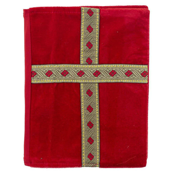 Sankt Nikolaus Buch Umschlag | Rot Gold