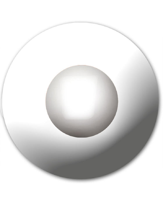 One Week Motiv Kontaktlinsen "White Zombie" | Weiß (w02)