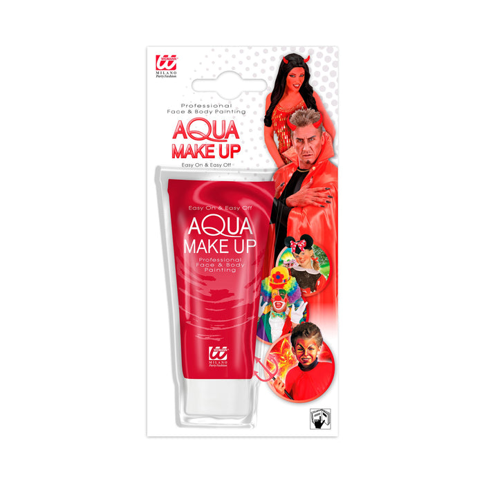 Aqua Make-Up - Tube 30 ml | Rot