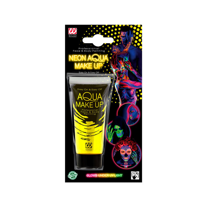 Aqua Make-up - Tube 30 ml | Neon Gelb