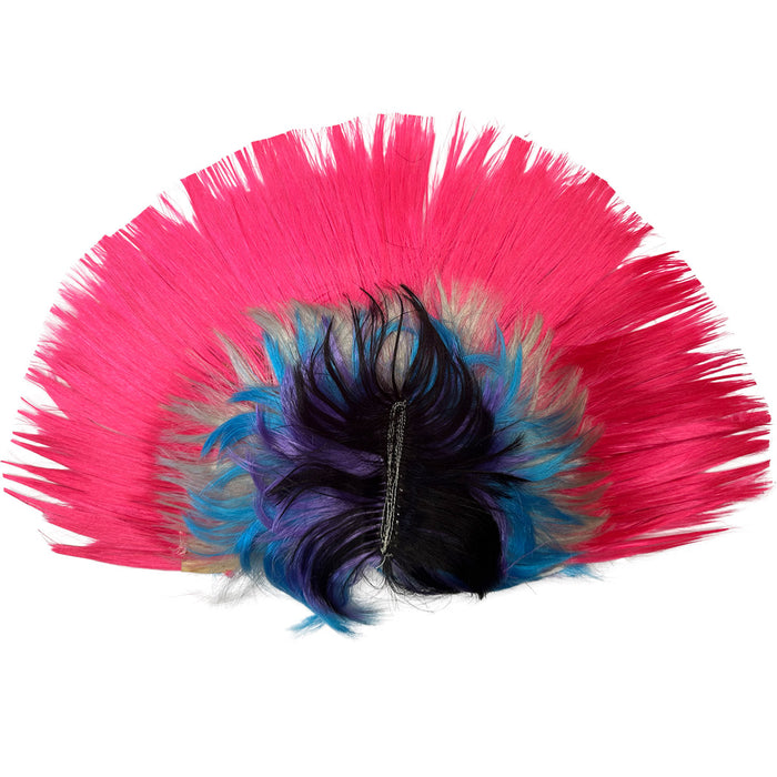 Punk Rockstar Perücke "Irokese" | Pink Bunt