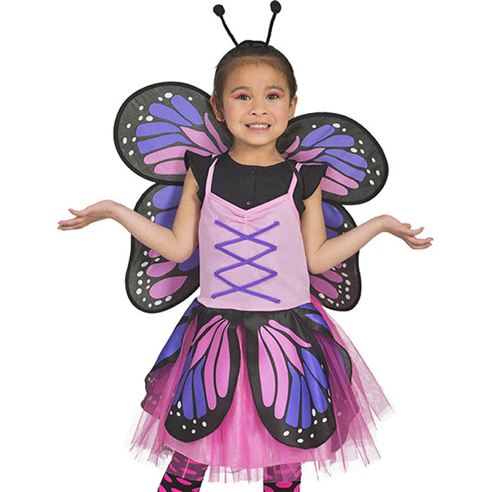 Schmetterling "Belle" Kostüm für Mädchen | Pink