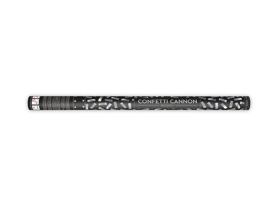 Konfettishooter Silber 80cm