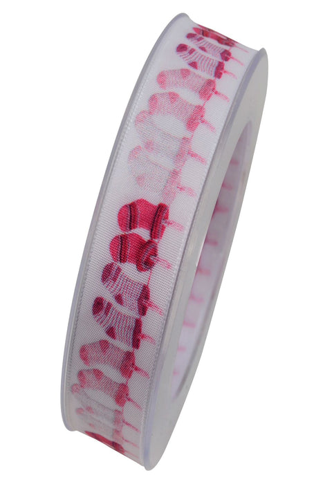 Taftband Söckchen 3m | Rosa