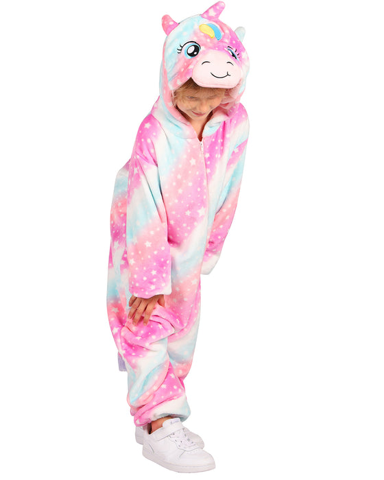 Einhorn Kinderkostüm | Mehrfarbig - Overall