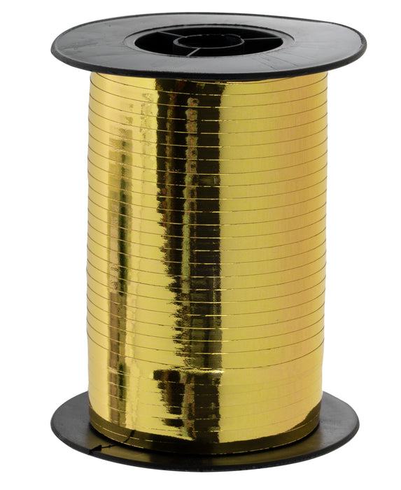 Geschenkband Polyband 5mm/250m Metallic Gold