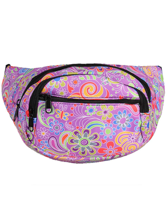 Bauchtasche 70er Jahre "Groovy" | Lila