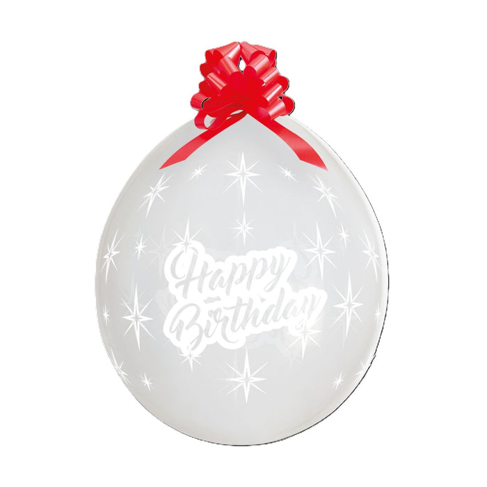 Stuffer 18" Happy Birthday Transparent