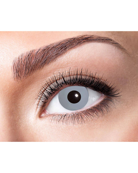 One Week Motiv Kontaktlinsen "Grauer Vampir" | (w14)