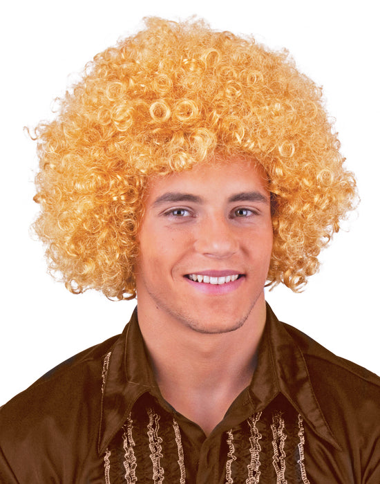 Afro Perücke Jay für Herren - Blond