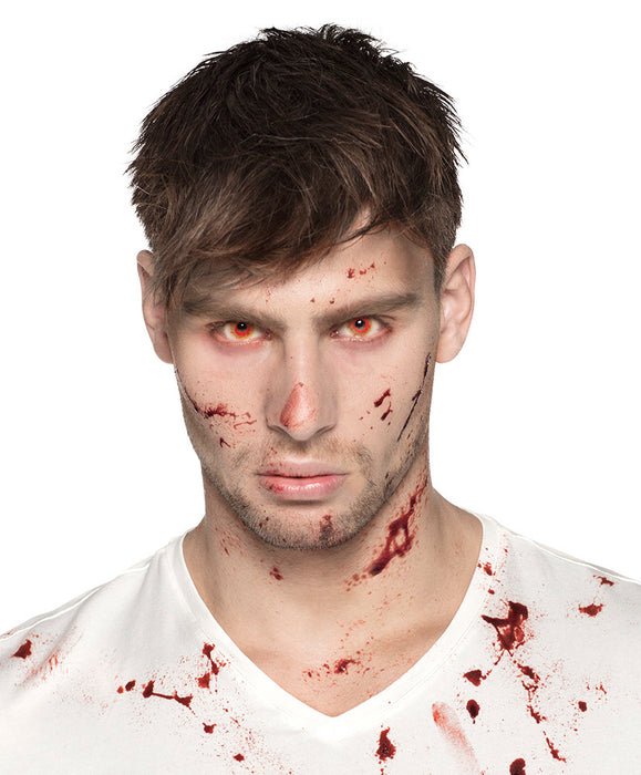 Kontaktlinsen 3-Monats-Motivlinsen - Bloodshot