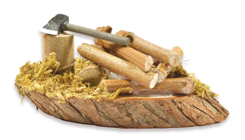 Zubehör Weihnachtskarterippe Modellbau - Lagerfeuer Laterne Krippenzubehör zur Auswahl